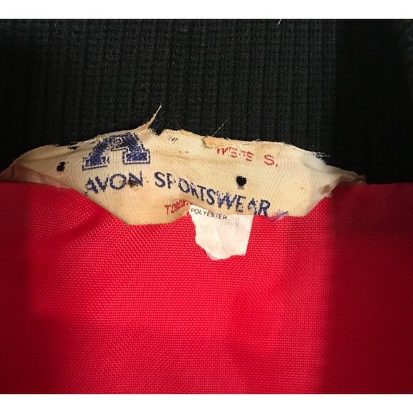 Firestone Red Vest Vintage Reversible Size S Retro Auto Racing Mechanic Jacket - Picture 6 of 16